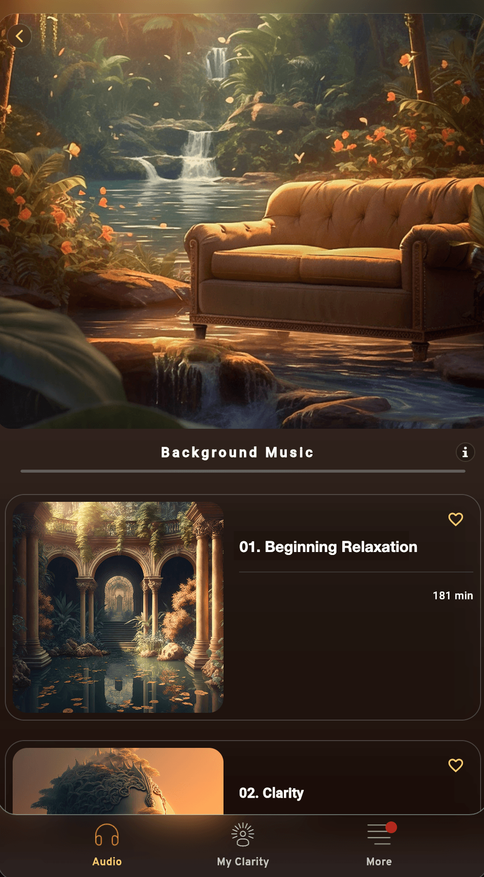 Beginning app — Background Music